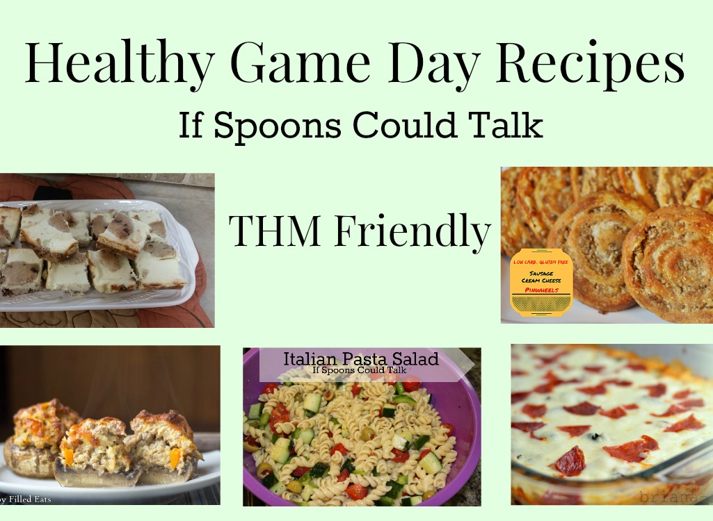 Healthy game day recipes that fit in Trim Healthy Mama S